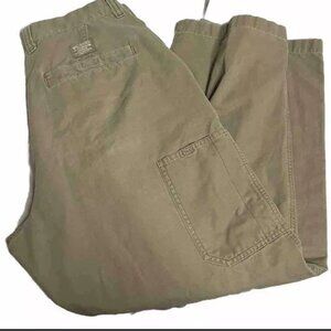Columbia Pants Mens 32x27 Beige Omni-Shield Lightweight Hiking Cargo